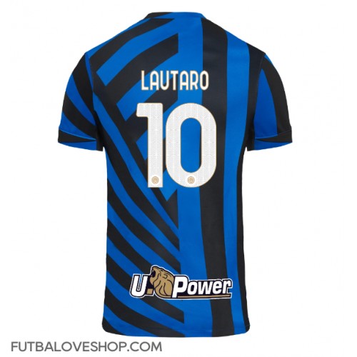 Dres Inter Milan Lautaro Martinez #10 Domáci 2024-25 Krátky Rukáv